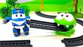 Ам Ням и игрушки машинки - Детские мультики без слов