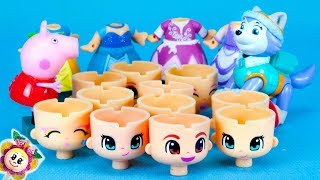 PEPPA PIG ET LA PAT PATROUILLE CHANGENT DE LOOK A MILLIERS DE PINYPON! Robes de princesses et plus!