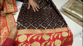 Chennai Silk Party Wear Sarees | Exclusive Designer Saree Review | Red Saree Fashion | PREMJoy