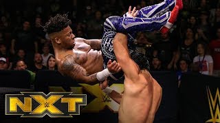 Lio Rush vs. Angel Garza – NXT Cruiserweight Title No. 1 Contender’s Match: WWE NXT, Feb. 12, 2020