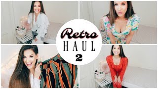 Felpróbálós RETRO Haul 2 // Anya régi ruhái│Karin Dragos