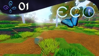 Découverte Eco - Global Survival Game [Fr] #01