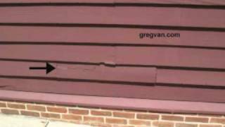 Replacement Wood Siding Tip - Using Center Cut Lumber For Home Repairs