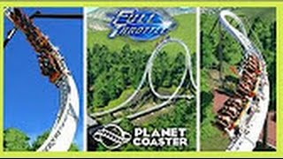 PLANET COASTER SWASHBUCKER SPEEDWAY INTAMIN ACCAELERATOR  RITA CLONE POVRCT3 smooth coasters