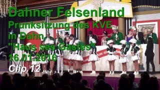 Prunksitzung des KVE Dahn im Haus des Gastes im Dahner Felsenland CLIP 12  16.1.2016