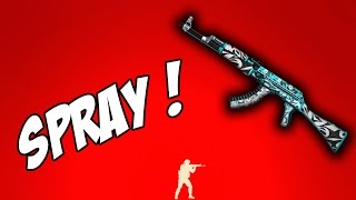 Cs: GO - Spray Nasıl Yapılır ? ( Spray Kontrolü )