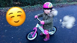 MIA PIERWSZY RAZ NA ROWERKU BIEGOWYM | SUPER PIZZA Z LIDLA | DLM