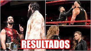 RESULTADOS DE WWE RAW 28 DE MAYO DE 2018