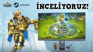Bilgisayardan LORDS MOBILE Nasıl Oynanılır? STEAM'de #LordsMobile