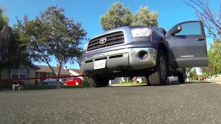 Brushless Losi 5ive-T RC Truck Pulls Toyota Scion & Tundra