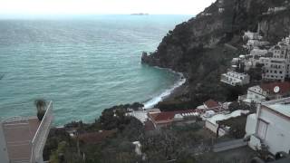 Drinks at the Villa Franka Hotel in Positano, Italy.