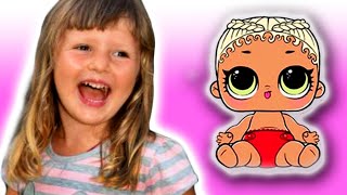 Куклы Пупсики лол сюрприз! Lady Sofi открывает шарик!