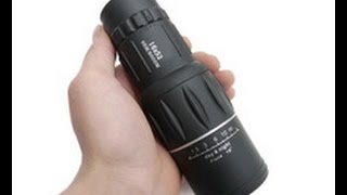New 16 x 52 Dual Focus Zoom /2х фокусный монокуляр из КИТАЯ aliexpress