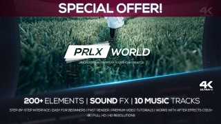 Parallax World - Professional Parallax Slideshow Creator | After Effects template