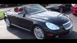 2003 Lexus SC430 Walkaround, Start up, Tour and Overview