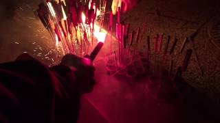 750 Raketen gleichzeitig in die Luft schießen (Silvester 2016 LIVE #11)