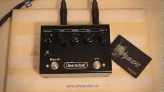 Dr. Barlo's Bogner Uberschall Pedal Demo with a Fender Blues Jr.