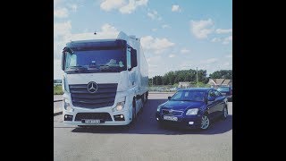 ✔️   Обзор интерьера кабины Mercedes actros 1845 MP4 euro 6. Мерседес актрос. Отзывы в комментариях