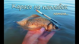 Рыбалка на Ингуле! Ловля карася на поплавочную удочку