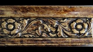 Мастер класс Золочение и состаривание багета *Необычный декор интерьера своими руками*