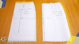 HOW TO: DRAFT BASIC SKIRT PATTERNS | KIM DAVE