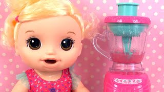 Baby Alive Poupon Mélangeur Smoothie Jouets pour Enfants