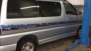 Пробег 1.1 млн. км. на Toyota Hiace Regius! Промывка форсунок.