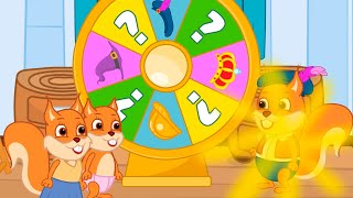 Famille d'Écureuil - Machine à souhaits Animé 2022 en Français