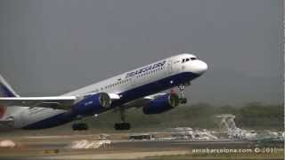 [HD 720p] TRANSAERO TU-214 RA-64518 TAKE-OFF MALLORCA SON SANT JOAN