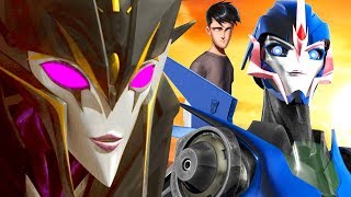 Сборник мультфильмов Трансформеры Прайм:  Арахнида vs Арси