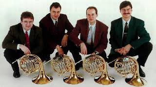 Budapest Festival Horn Quartet - Cantata No 29 (Wir danken dir, Gott). Sinfonia