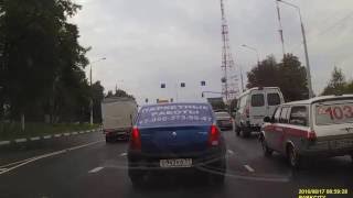 авария на перекрёстке Ватутина - Костюкова.