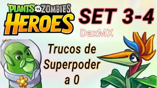 PvZ Heroes | Ave del Paraíso, trucos de Superpoder costo 0 (Set 3-4)