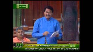 Discussion under rule 193 on the Agrarian situation in the country: Shri Nanabhau Patole: 19.03.2015