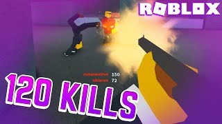 i tried the shotgun in roblox bad business... (so good)