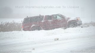 Utica, NY Deep Snow And Accidents - 2/7/2020