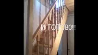 Монтаж лестницы