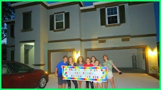 OUR NEW EMPTY HOUSE TOUR " SISTER FOREVER"
