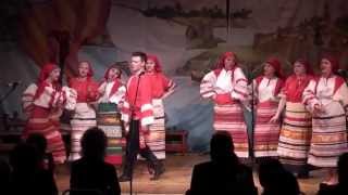 Ансамбль "Калина"МГАУ им.Горячкина, песня "Ой на горке калина"