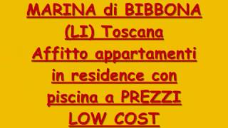 Mare Toscana Marina di Bibbona affitto appartamenti e case per vacanze