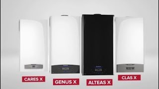 Новая линейка настенных газовых котлов Ariston X (Аристон). CARES X ,  CLAS X, Genus X, ALTEAS X.