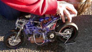 HobbyKing Nitro RC Bike First Start