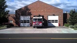 Heavy Rescue 51 Responding Tualatin Valley Fire & Rescue (1999 Pierce Quantum) Tigard, Oregon