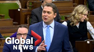 Scheer blasts Trudeau's "word salad" speech on rail blockades