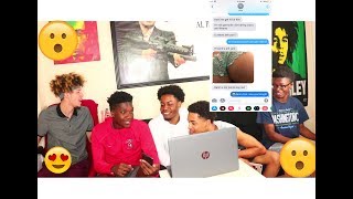LYRIC PRANK!!! SHE SENT ME BOOTY PICS??