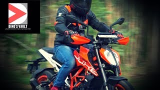 Duke 390 2017 Braking Test 80-0 kmph, 0-60 0-100 Flyby Exhaust note