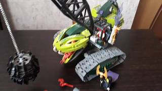 #6 Обзор на набор LEGO Ninja Разрушительная машина 9761