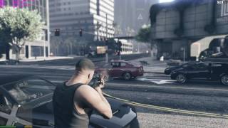 1050 ti & i3 6100 gameplay GTA 5 very high settings