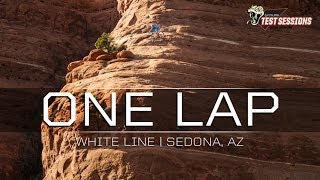DON'T LOOK DOWN - Mountain Biking on the Edge, White Line, Sedona, Arizona