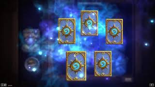 Открытие паков в Hearthstone дополнения "Ведьмин Лес".